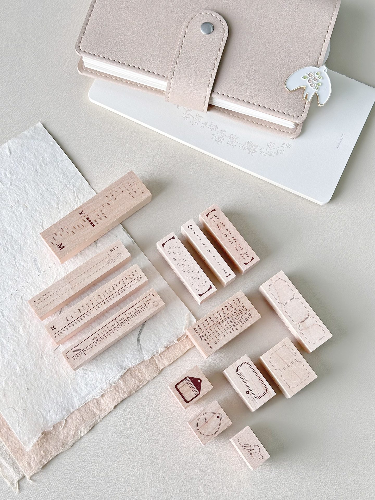 Nove Jourt'aime Rubber Stamps