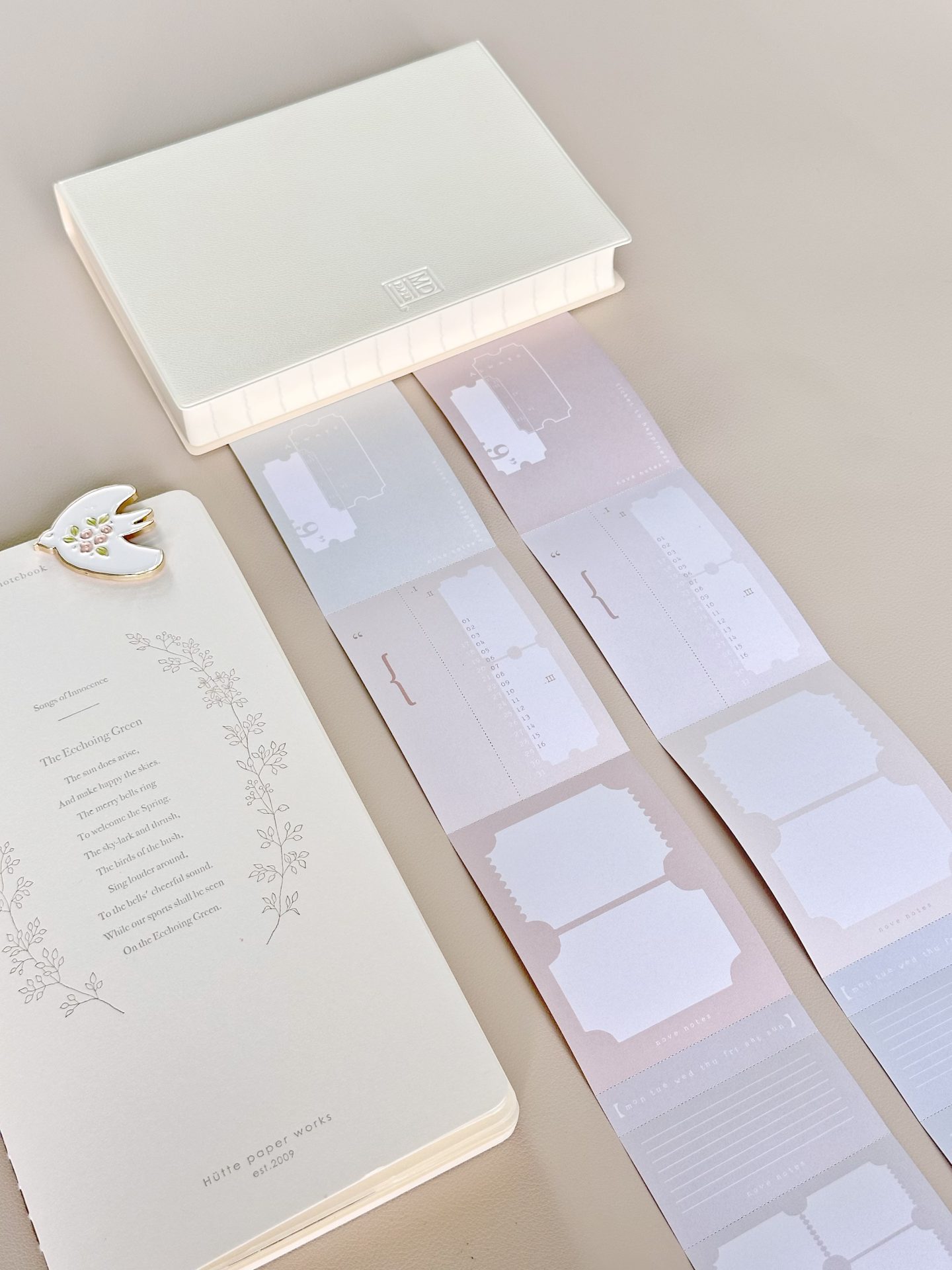Nove Jourt'aime Ticket Memo Tape (Writing Paper)