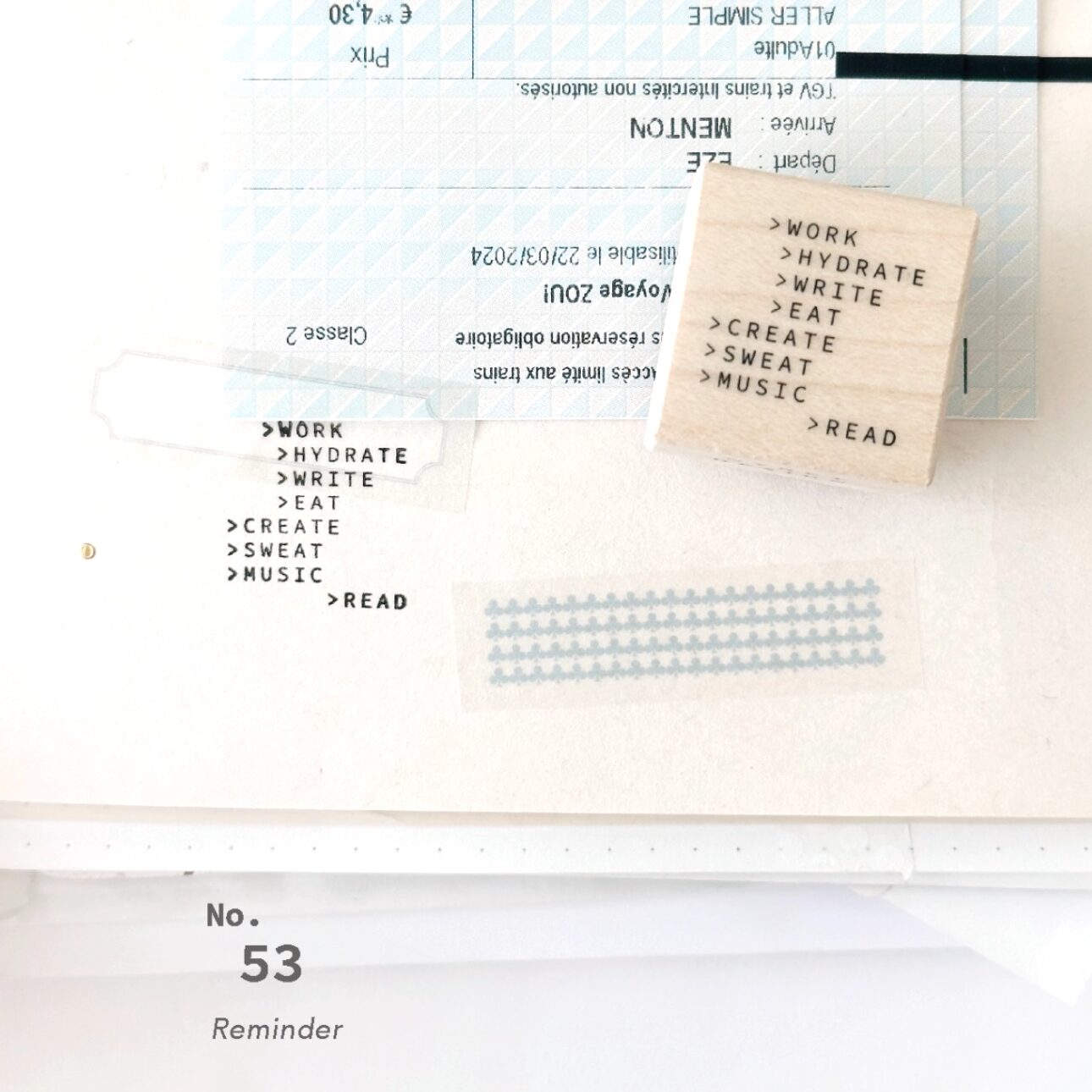 Nyret Rubber Stamps - Vol. 10 Daily Aesthetic - Image 11