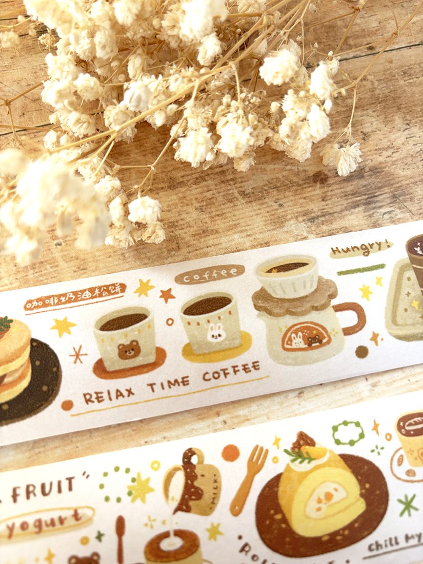 Orange Studio Washi Tape - Afternoon Tea