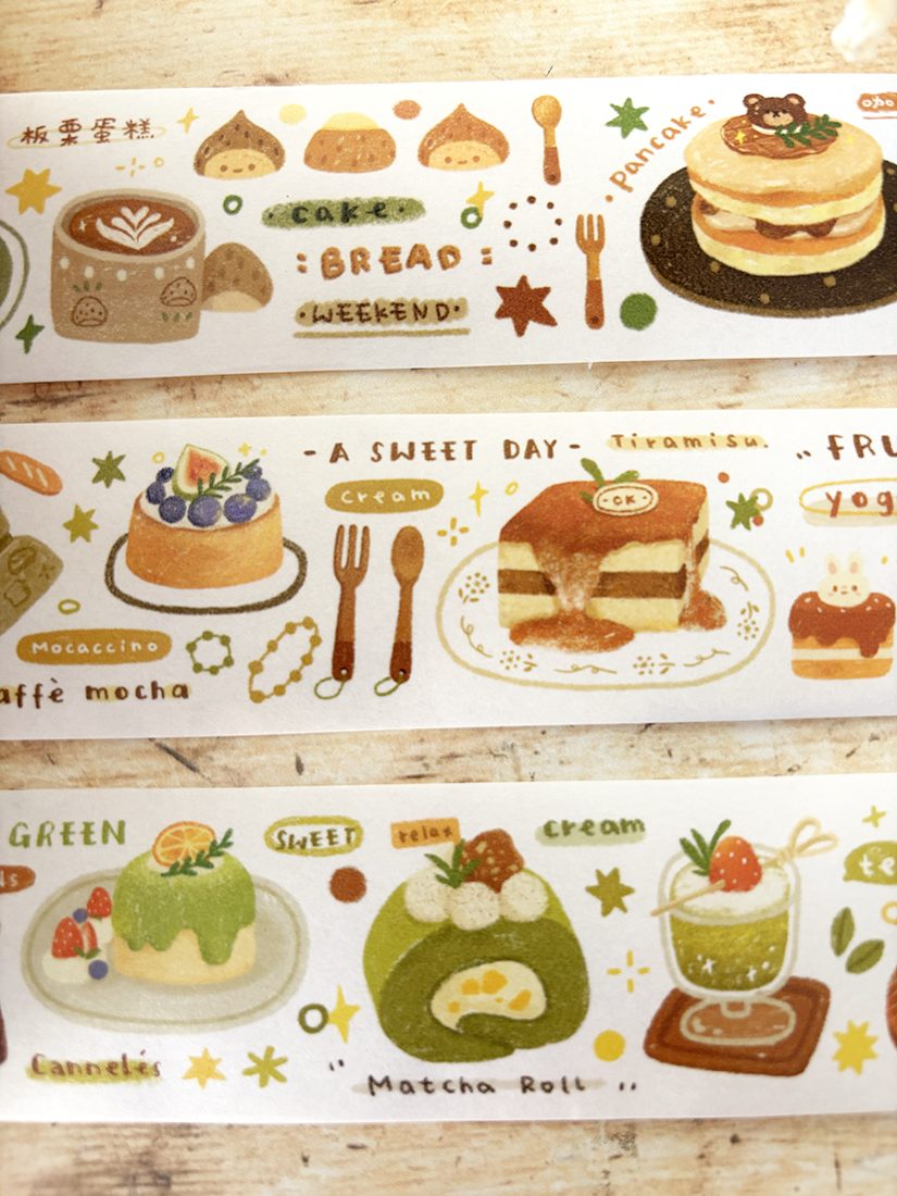 Orange Studio Washi Tape - Afternoon Tea