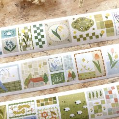 Orange Studio Washi Tape - Patchwork Squares