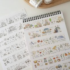 Orange Studio Washi Tape Colour+Mono - Mountain Village Trip