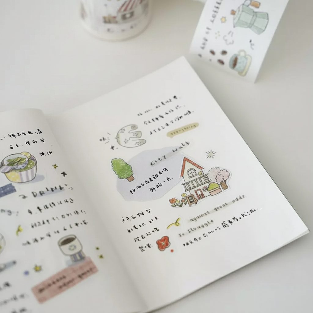 Orange Studio Washi Tape Colour+Mono - Mountain Village Trip — gallery