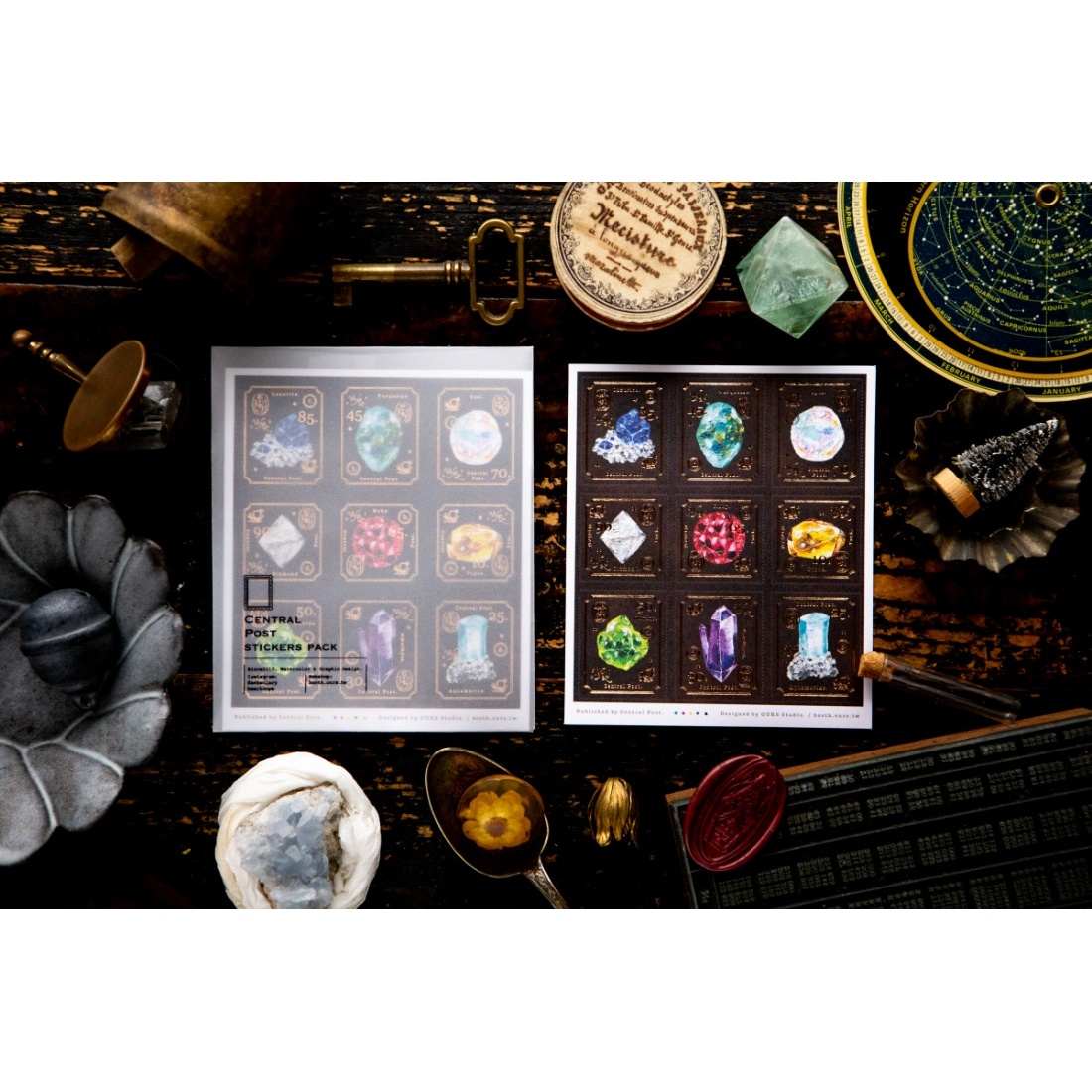 OURS Studio Gem Stamp Sticker — gallery