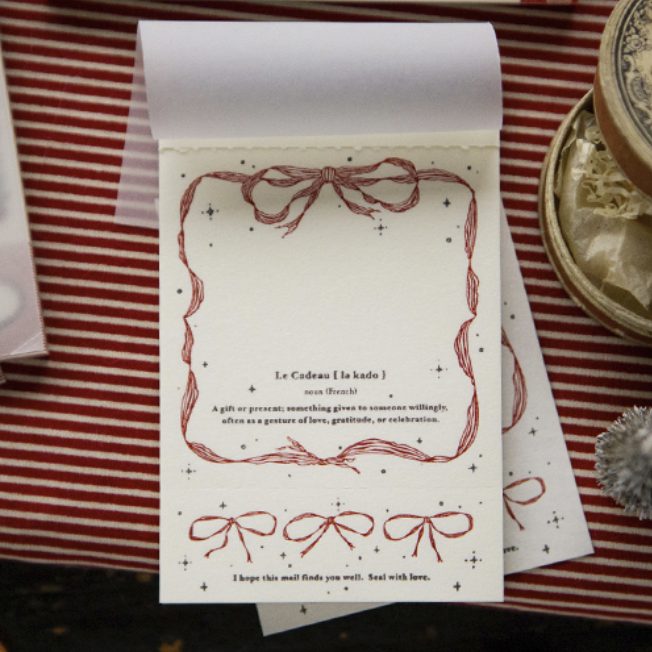 OURS Studio Ribbon Frame Letterpress Book