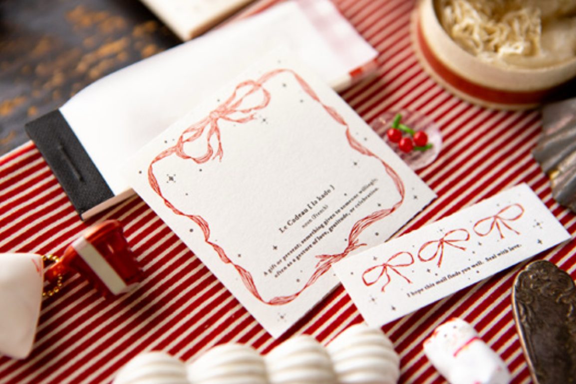 OURS Studio Ribbon Frame Letterpress Book