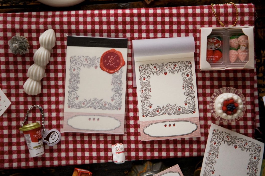 OURS Studio Strawberry Frame Letterpress Book