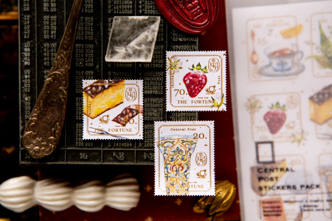 OURS Studio Stamp Sticker Pack - The Fortune Stamp Sticker