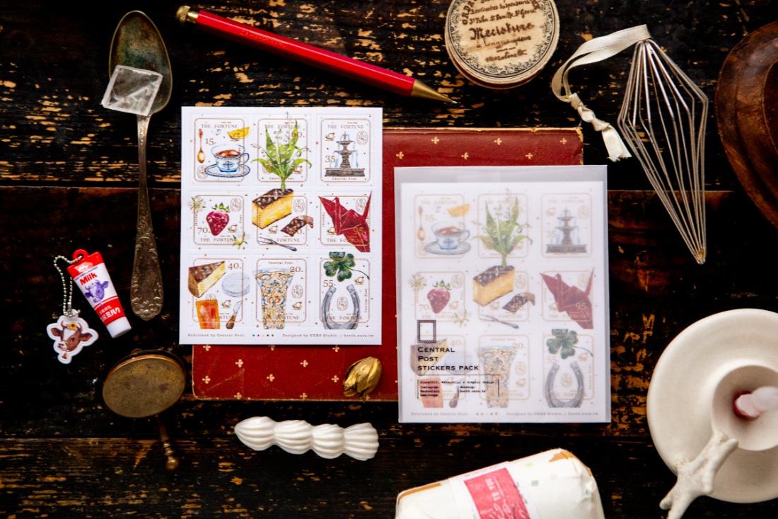 OURS Studio Stamp Sticker Pack - The Fortune Stamp Sticker