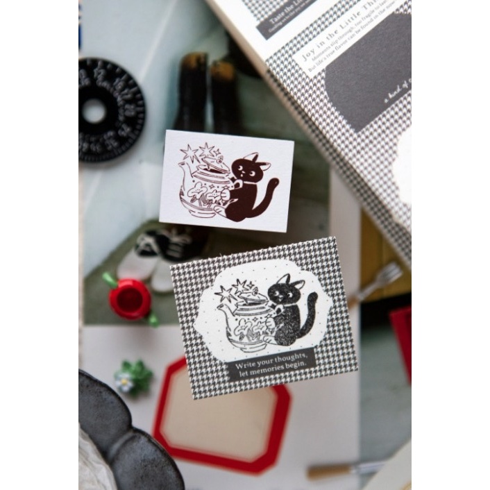 OURS Studio The Gift Stamps – Tea Room Series — gallery