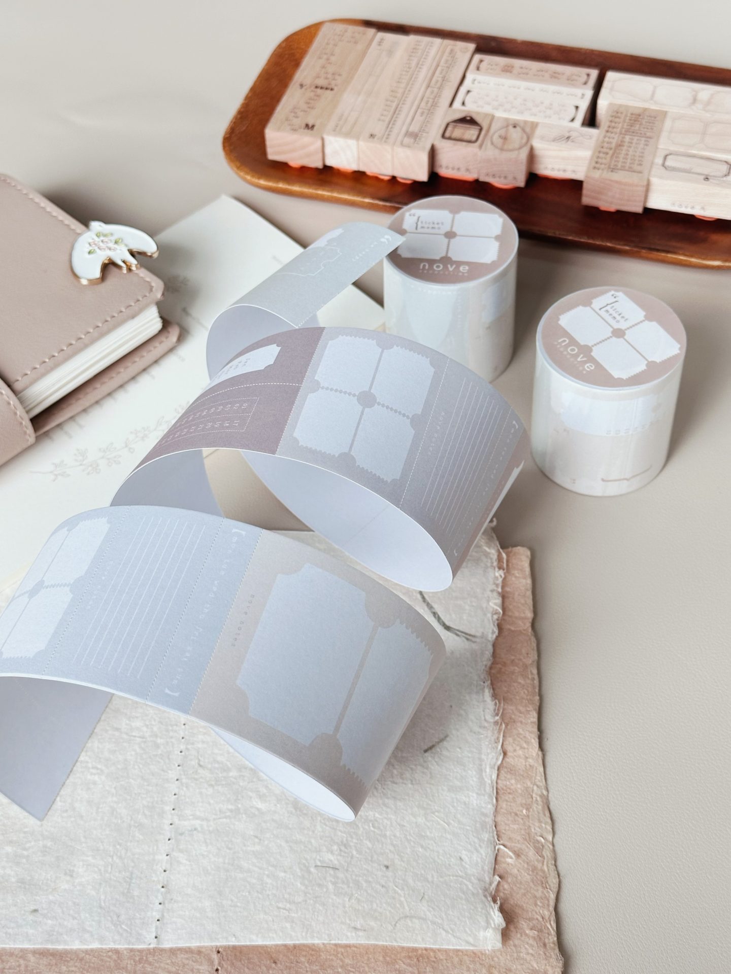 Nove Jourt'aime Ticket Memo Tape (Writing Paper)