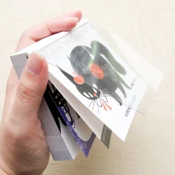 Cozyca Memo Block - Robin the Black Cat