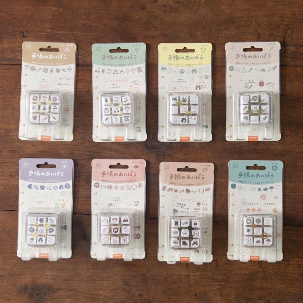 Everyday Life Notebook Accessories Stamps Set