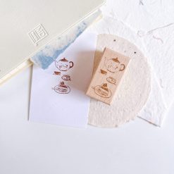 PaiPai Tea Time Rubber Stamp - Afternoon Tea