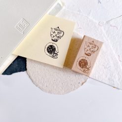 PaiPai Tea Time Rubber Stamp - Tea Set