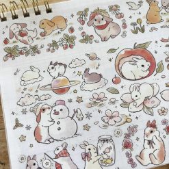 Paper Game x Pilipala Cotton Bunny PET Tape