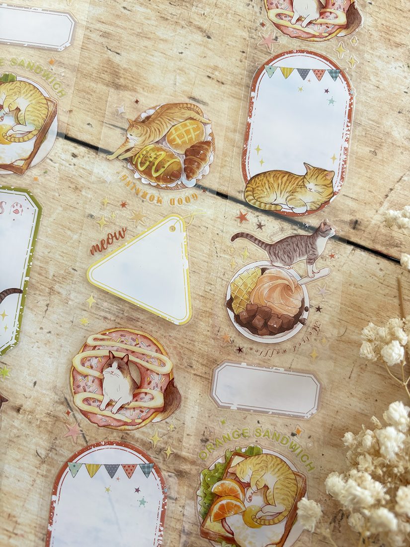 Paper Game x Pilipala Cat Restaurant PET Tape — gallery
