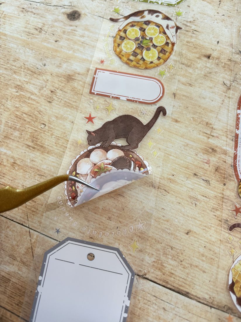 Paper Game x Pilipala Cat Restaurant PET Tape — gallery