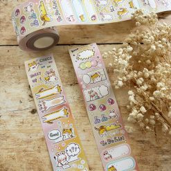 Paper Game x Pilipala Meow Happiness Kiss-cut Sticker Roll — gallery