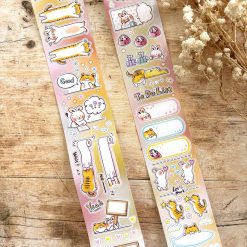 Paper Game x Pilipala Meow Happiness Kiss-cut Sticker Roll — gallery