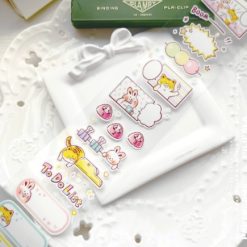 Paper Game x Pilipala Meow Happiness Kiss-cut Sticker Roll — gallery