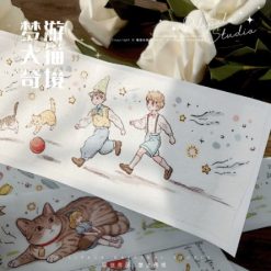 Paper Game x Pilipala Cat Wonderland Tape (Washi or PET) - Image 4