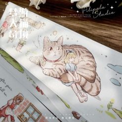 Paper Game x Pilipala Cat Wonderland Tape (Washi or PET) - Image 8