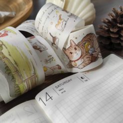 Paper Game x Pilipala Cat Wonderland Tape (Washi or PET) - Image 9