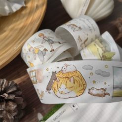 Paper Game x Pilipala Cat Wonderland Tape (Washi or PET) - Image 10