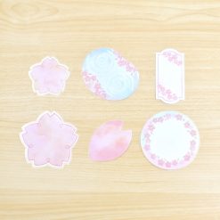Papier Platz Message Stickers - Sakura