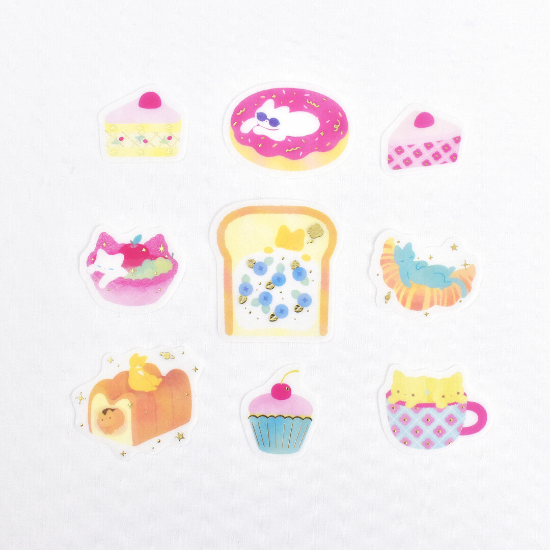 Papier Platz Sweets Time Washi Stickers