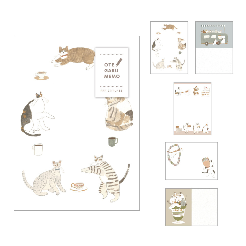Papier Platz Otegaru Memo - Sunday's Cats - Image 4