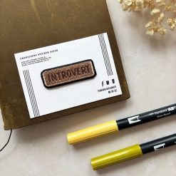 penspapersplanner-introvert-embroidery-sticker-patch