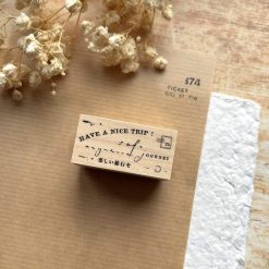 PensPapersPlanner Rubber Stamp - Have a Nice Trip
