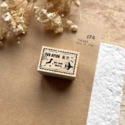 PensPapersPlanner Rubber Stamp - Par Avion
