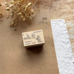 PensPapersPlanner Rubber Stamp - Code: Stationery