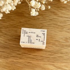PensPapersPlanner Rubber Stamp - Code: Travel