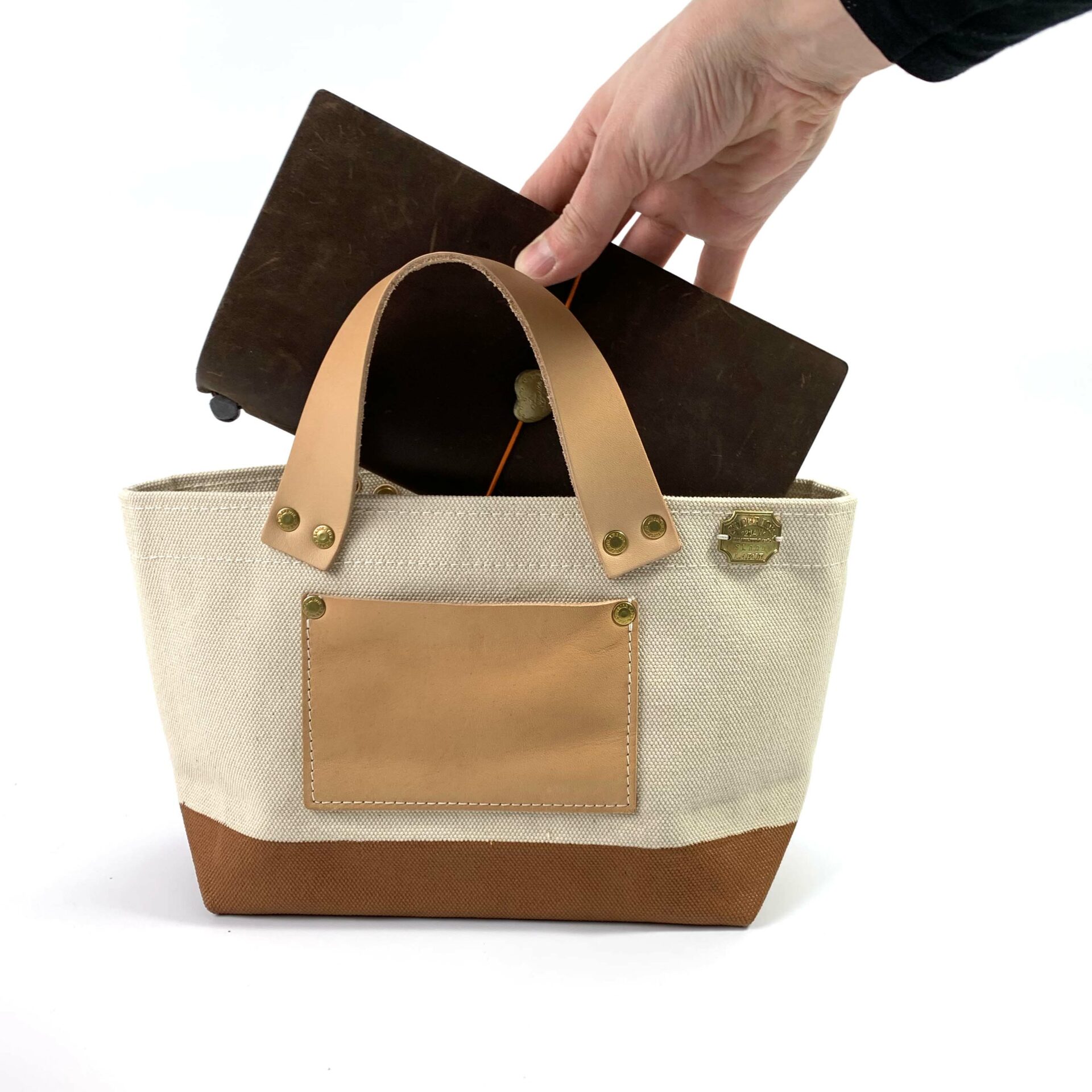 The Superior Labor Engineer Bag Petite Natural - Light Brown Bottom - Image 5