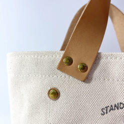 The Superior Labor Engineer Bag Petite - Natural with Leather Bottom