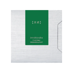 Pilot Iroshizuku Fountain Pen Ink Cartridges – Shin-ryoku