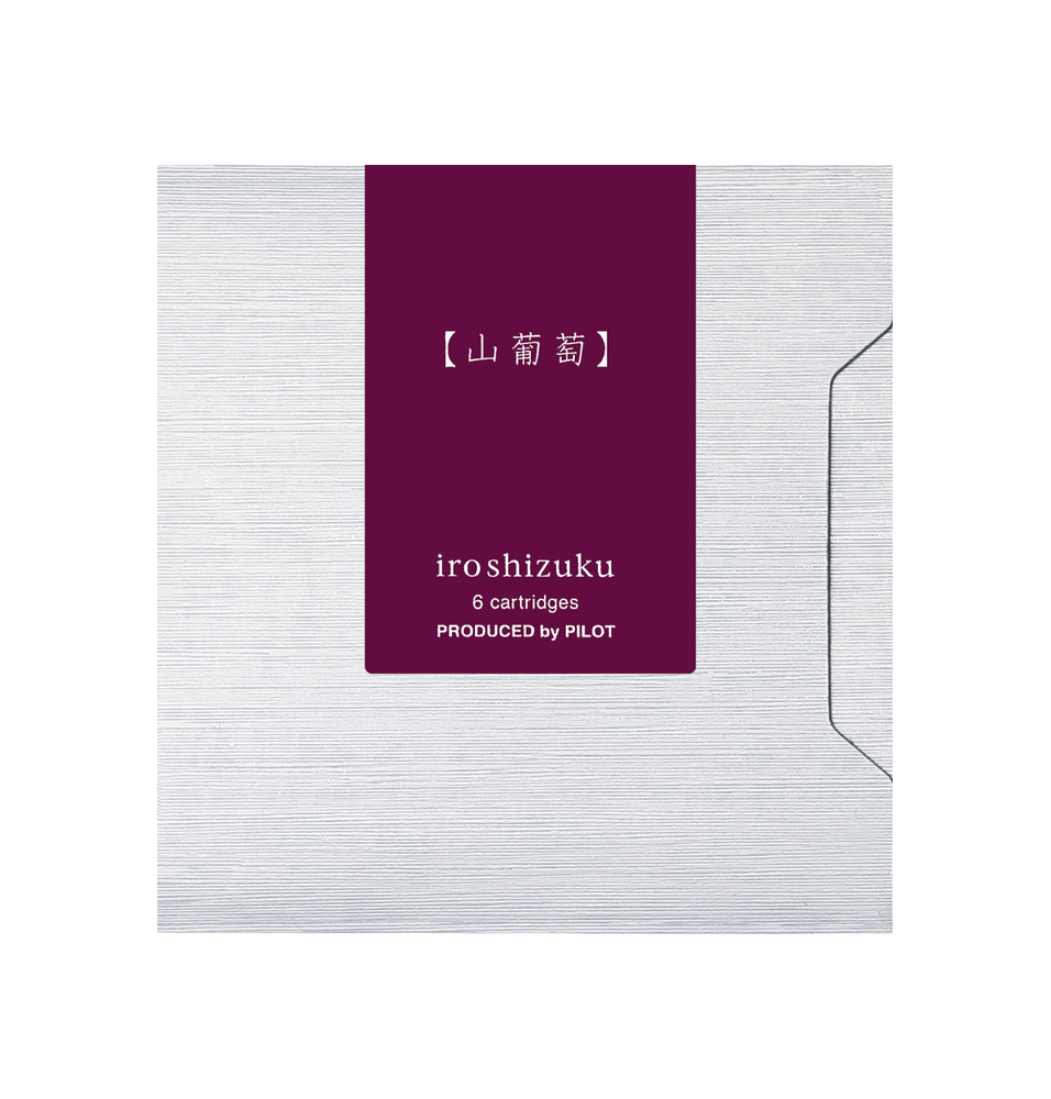 Pilot Iroshizuku Fountain Pen Ink Cartridges – Yama-budo