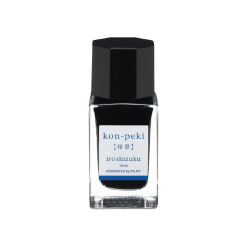 Pilot Iroshizuku mini Fountain Pen Ink 15ml – Kon-peki