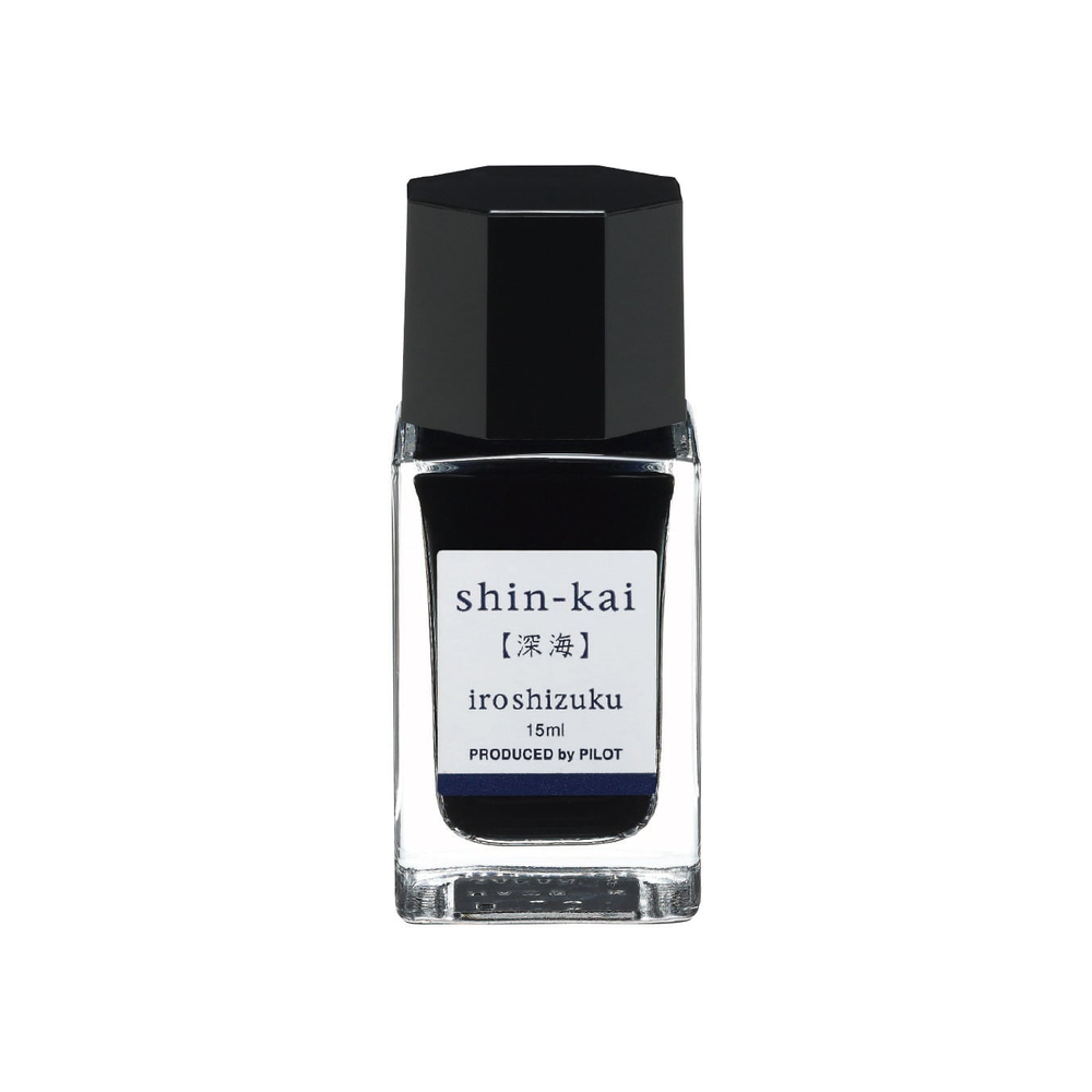 Pilot Iroshizuku mini Fountain Pen Ink 15ml – Shin-kai