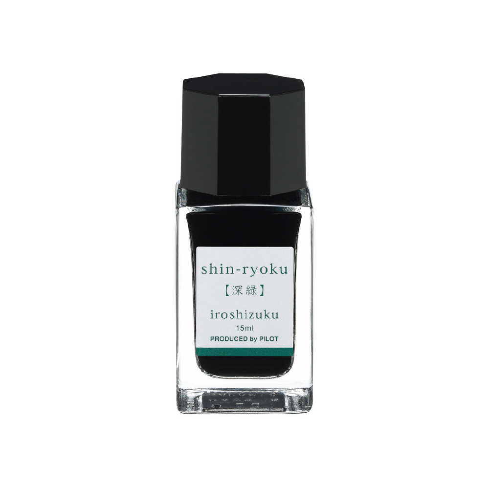 Pilot Iroshizuku mini Fountain Pen Ink 15ml – Shin-ryoku