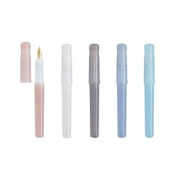 Pilot Kakuno Madoromi Fountain Pen – Blue – Fine — gallery