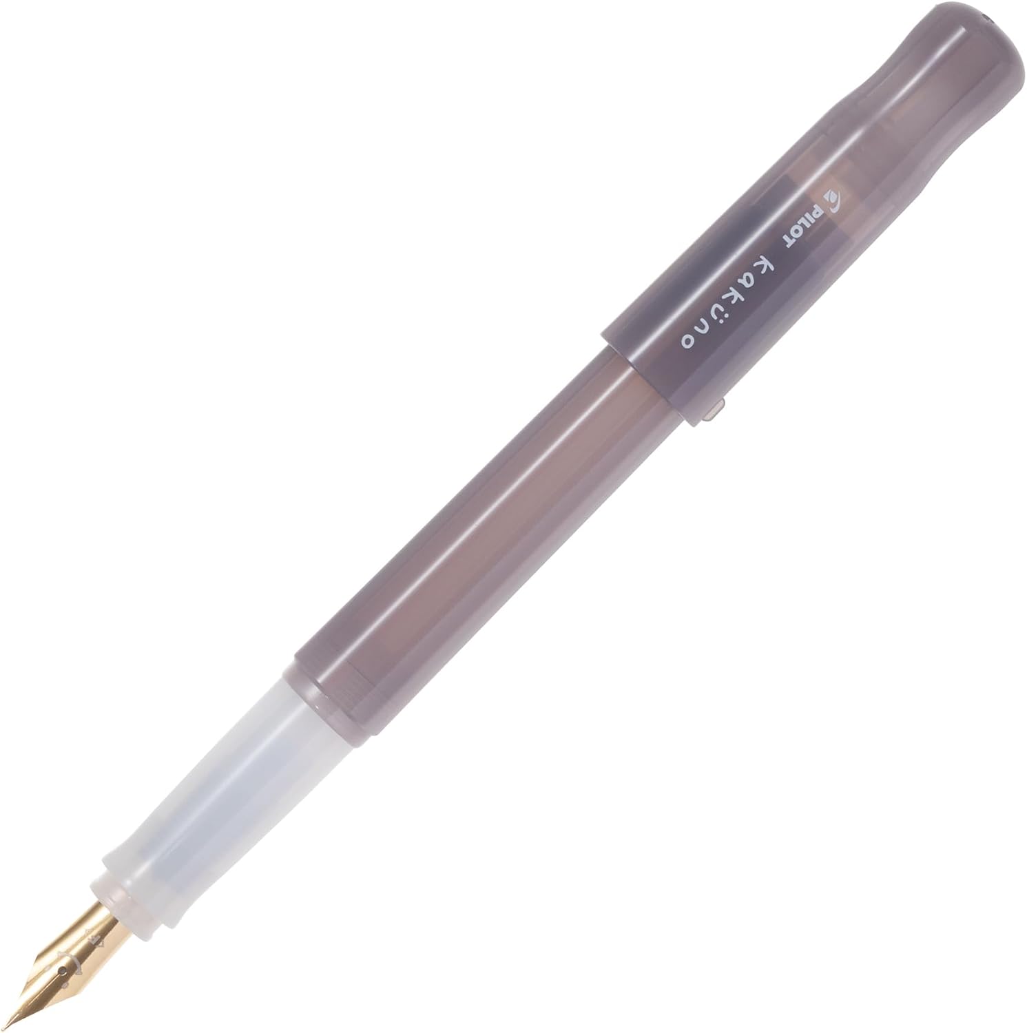 Pilot Kakuno Madoromi Fountain Pen – Brown – Fine — gallery