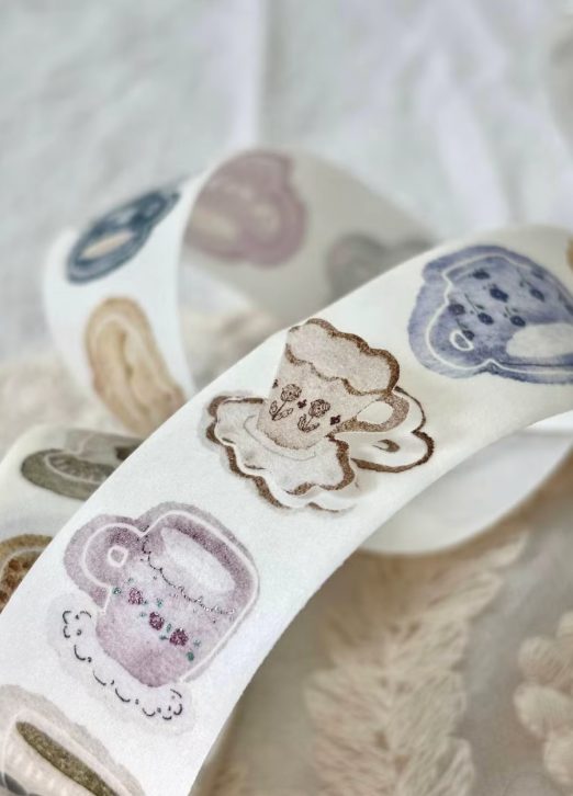 Pion Afternoon Tea Die-Cut Washi Tape