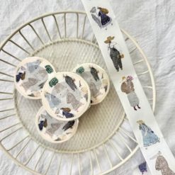 Pion Artsy Girl Die-Cut Washi Tape