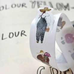 Pion Artsy Girl Die-Cut Washi Tape